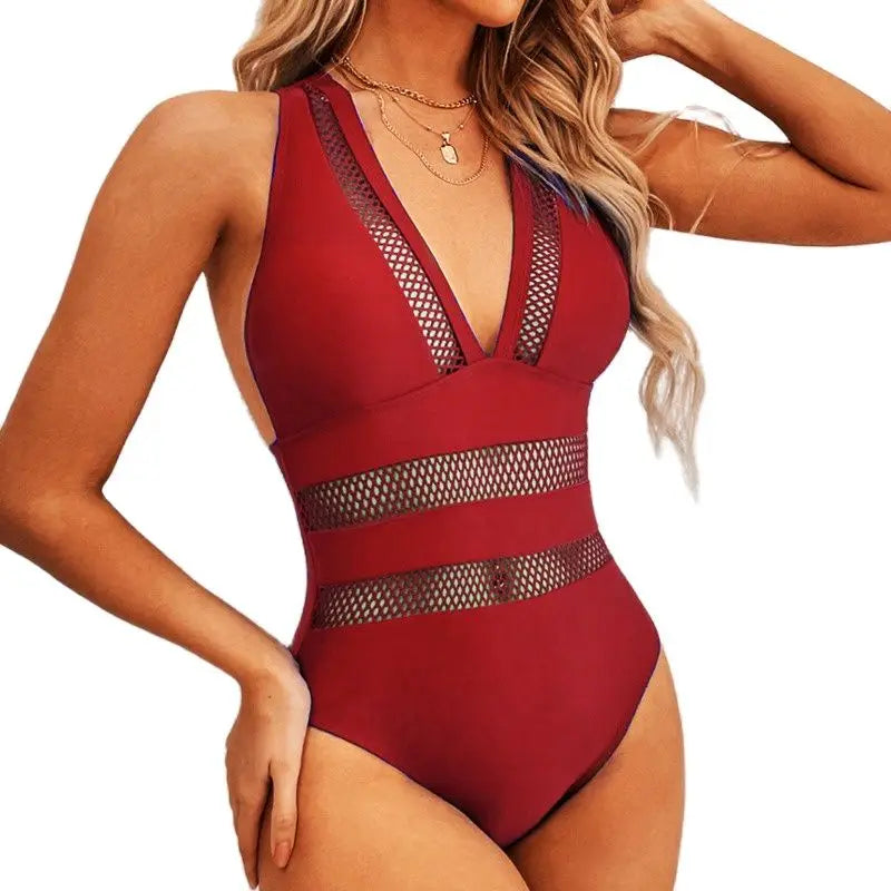 Steffi - Maillot de bain une pièce sexy en décolleté