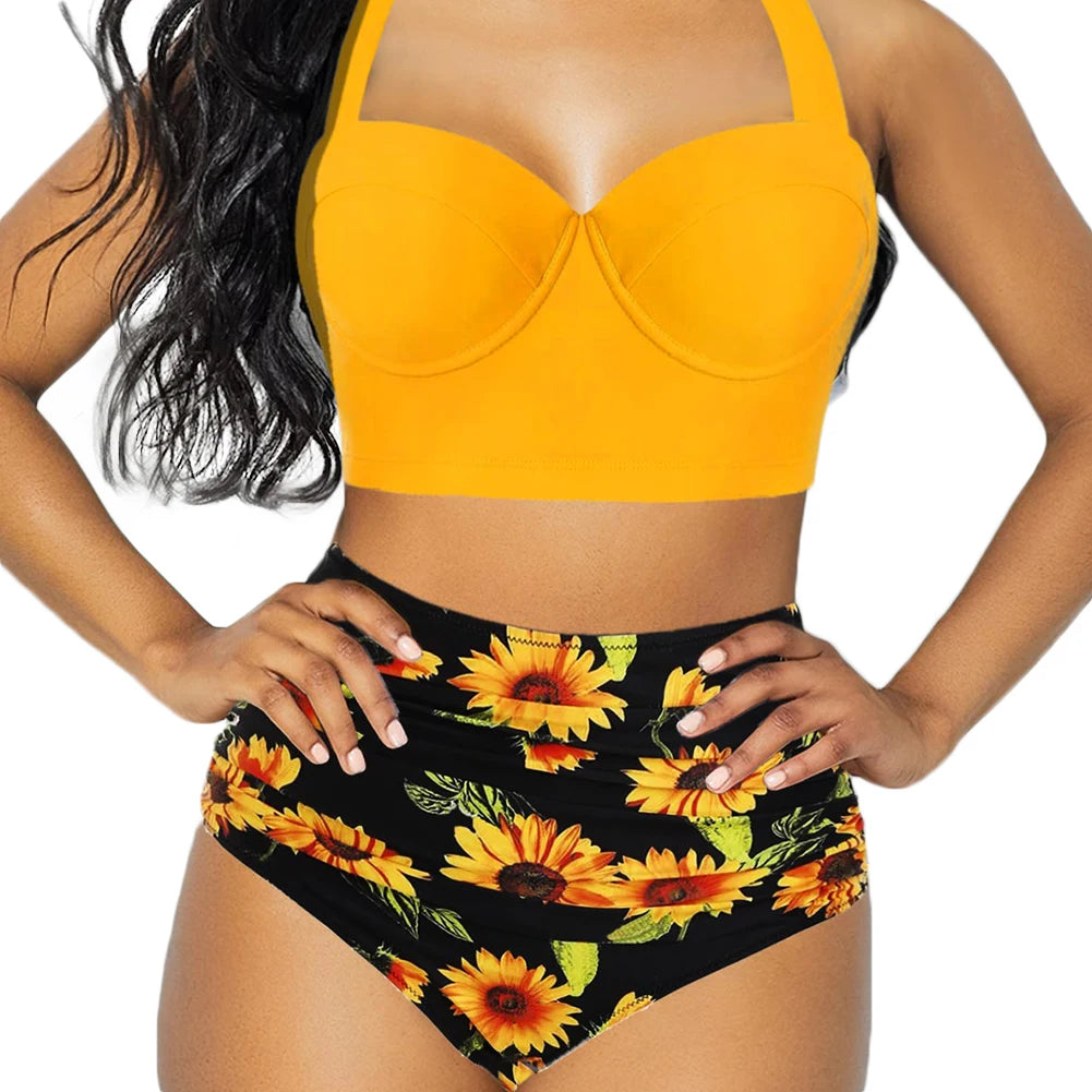 Maillot de bain imprimé fleurie