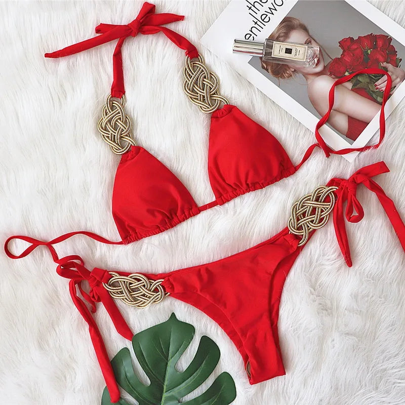 Maillot de bain Brésilien, deux pièces