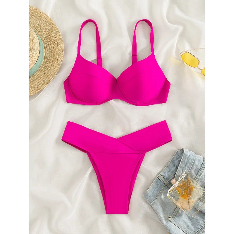 Bikini Brésilienne 100% Coton