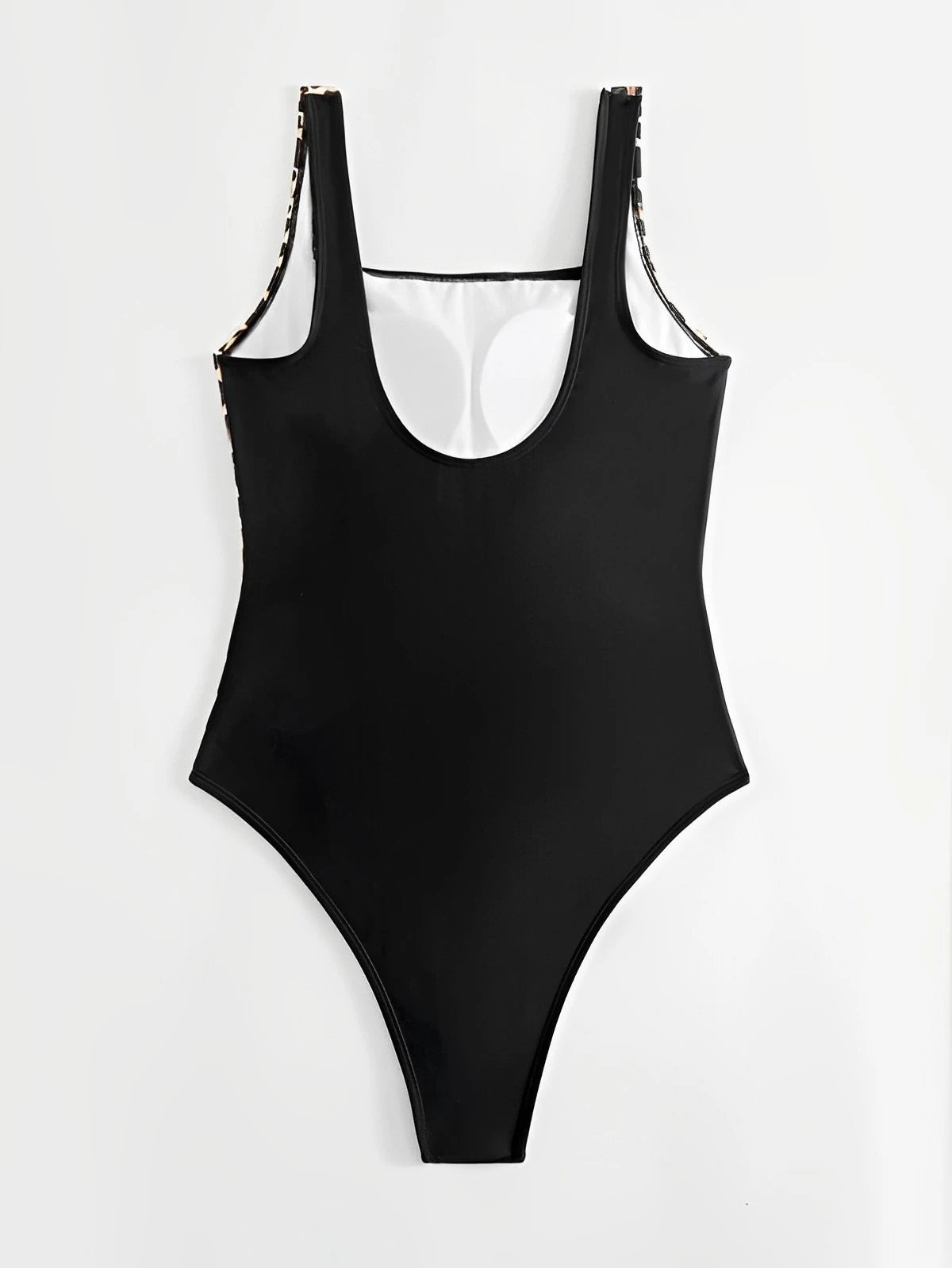 Maillot de bain une pièce imprimé léopard