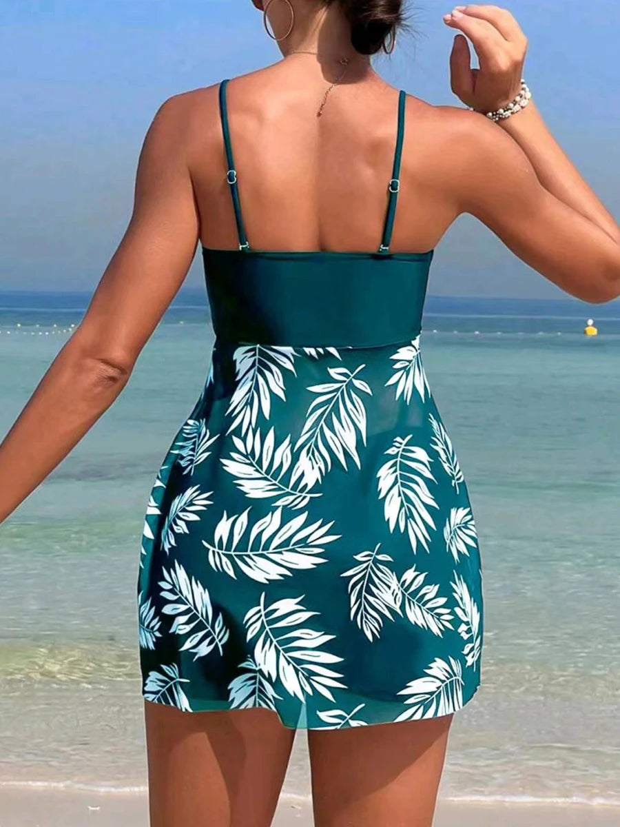 Robe Tankini avec short Maillot de bain